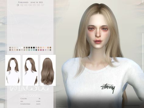 Mod Hair, Pelo Sims, Sims 4 Body Mods, Sims Games, Sims 4 Dresses, The Sims 4 Download, Sims Four, Sims4 Clothes, Sims 4 Cc Packs