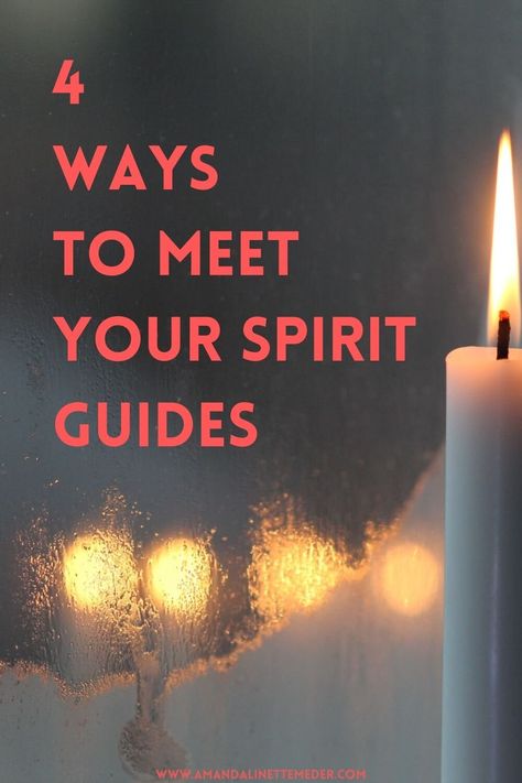 Meet Your Spirit Guide, Spirit Guides Meditation, Psychic Development Learning, Spiritual Tips, Candle In Glass, Spirit Communication, Spell Jars, Reiki Healer, Angel Guide