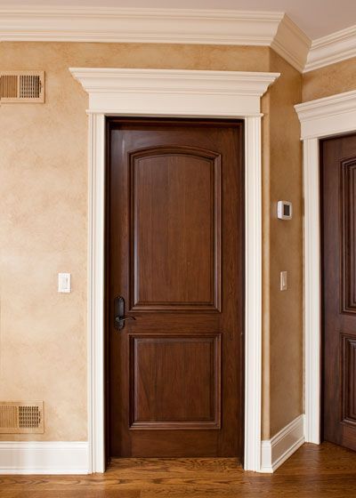 Mahogany Solid Wood Custom Door Mahogany Wood Doors, Solid Wood Entry Doors, Custom Interior Doors, Dark Doors, Solid Wood Interior Door, Inside Doors, Stained Doors, Brown Doors, Modern Entry