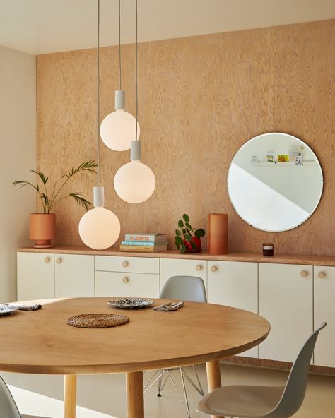 London-based Tala have a knack for creating bulb-forward fixtures that show off the warm side of minimalism. Part of our Semi-Annual Sale - shop at our link in bio. Colourful Room, White Ceiling Light, Circular Ceiling, Minimal Lighting, Multi Light Pendant, Pendant Fixture, White Ceiling, Ceiling Canopy, Canopy Lights