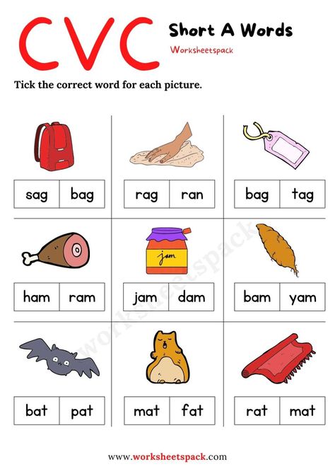 Free Short I Worksheets for Kindergarten - worksheetspack A Worksheets For Kindergarten, Phonic Reading, Short I Worksheets, Short A Worksheets, Phonic Sounds, School Procedures, Free Reading Comprehension Worksheets, 1st Grade Reading Worksheets, Phonics Reading Passages