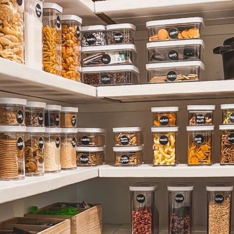 Leanna Laming on Instagram: "Pantry refresh with @zwilling_usa. There is nothing better than a well organized pantry! I love these Fresh & Save CUBE containers that come in so many different sizes! They also stack, have reusable labels, optional color sleeves and are extremely durable ! The vacuum pump preserves food, flavors, crispiness and nutrients for even longer! #FreshAndSave #Zwilling1731 #sponsore ✨✨For $100 or more purchase or CUBE products, use code “LEANNACUBE”, and get a small CUBE Food Flavors, Organized Pantry, Vacuum Pump, Preserving Food, Pantry Organization, A Well, Pantry, I Love, Color