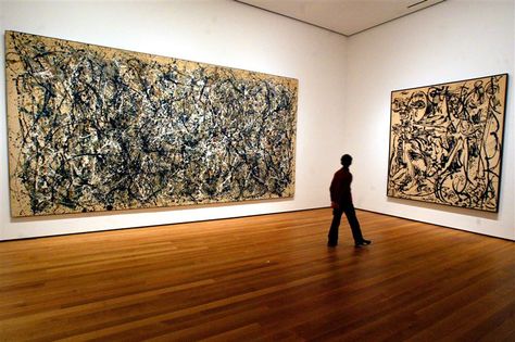 Pollock Paintings, Lee Krasner, Action Painting, Art Curator, Online Interior Design, Jackson Pollock, Museum Of Modern Art, Art Moderne, Art Collector