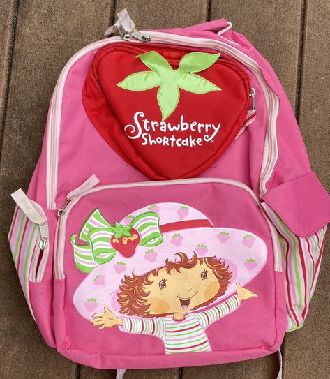 Strawberry Shortcake Backpack, Loungefly Strawberry Shortcake, Cutecore Backpack, Strawberry Shortcake Merchandise, Vintage Strawberry Shortcake Toys, Strawberry Shortcake Cartoon, Clown Party, Kidcore Aesthetic, Strawberry Shortcake Characters