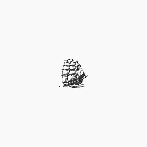 Uncharted Tattoo, Sailing Tattoo, Pirate Ship Tattoos, Pirate Ship Tattoo, Sailboat Tattoo, Boat Tattoo, Pirate Tattoo, Hillsong United, Theme Tattoo