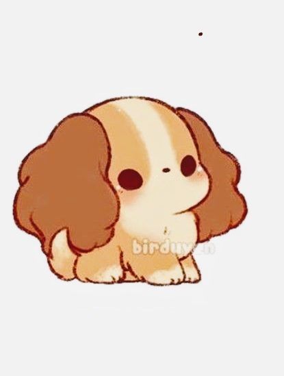 Cute Kawaii Animals Easy, Buff Dog Drawing, Cute Cat And Dog Drawings, Cute Dog Drawing Kawaii, Kawaii Dog Drawing, Cute Dogs Drawing, Cute Capybara Drawing, Cute Corgi Drawing, Puppy Drawings