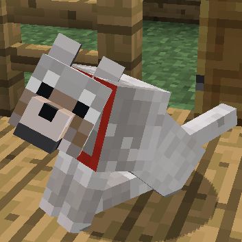 cute minecraft wolf Minecraft Wolf, Minecraft Dogs, Minecraft Characters, Minecraft Mobs, Minecraft Pe, Minecraft Party, Wholesome Memes, Gaming Memes, Cute Pictures