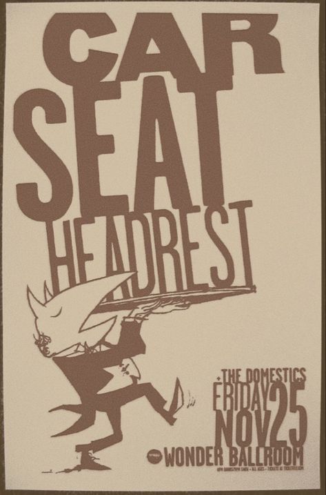 Car Seat Headrest Poster, Punk Poster, Dog Motif, Car Seat Headrest, Dorm Posters, Picture Collage Wall, Album Cover Art, Music Wall, Art Collage Wall