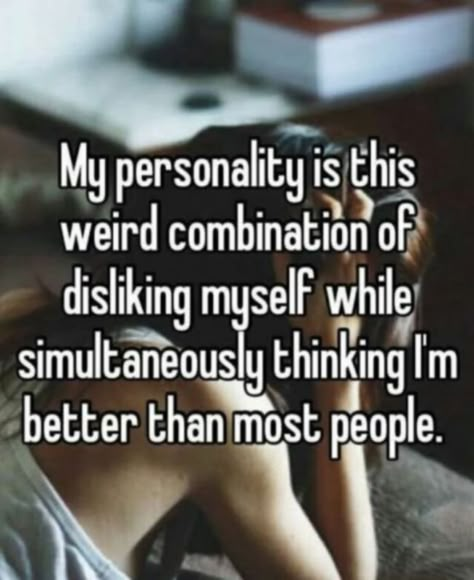 Inferiority Complex, My Personality, Quotes Thoughts, Whisper Confessions, I Can Relate, Whisper Quotes, Infj, Relatable Quotes, The Words