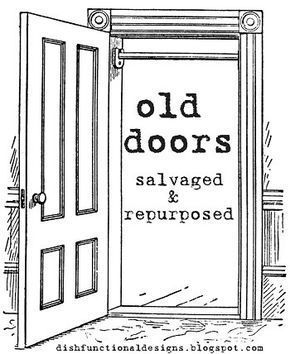 Uses For Old Doors, Old Door Ideas, Upcycle Door, Repurposed Doors, Salvaged Doors, Door Projects, Windows Shutters, Doors Repurposed, Repurposed Items