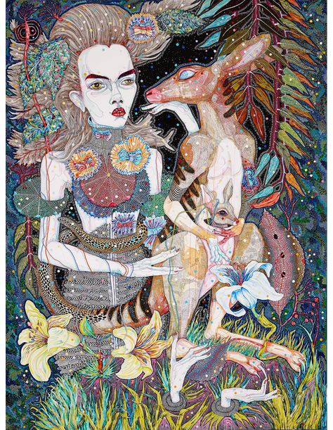 Del Kathryn Barton, Yellena James, Neo Rauch, Figurative Artists, Drawing Stuff, Australian Art, Art Basel, The Design Files, Australian Artists