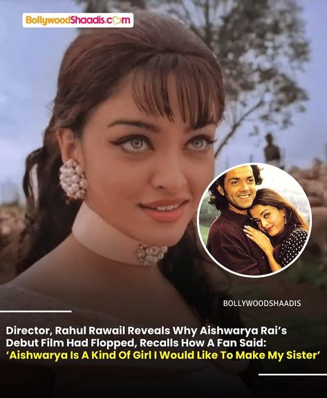 an interview with Friday Talkies, the veteran filmmaker recalled casting Kajol for Bekhudi and then Aishwarya for her Bollywood debut Aur Pyaar Ho Gaya. He said, “When I made Bekhudi then I took Kajol, in case of Aishwarya, let me be very honest, one of the many factors why we took Aishwarya was because of her Miss World title, and also she was very pretty. So that’s how the casting happened.” Given the fact, both were newcomers and this were their debut, Rahul said, “I would still love to wo... Miss World, Aishwarya Rai, Talk To Me, Entertainment News, Filmmaking, Interview, It Cast, Let Me, Entertainment