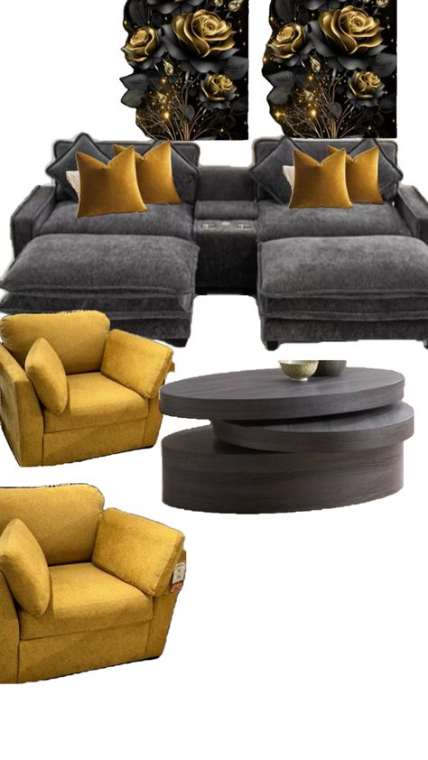 Mustard and grey Mustard And Grey, Mustard, Living Room Decor, Room Decor, Living Room, Grey, Quick Saves