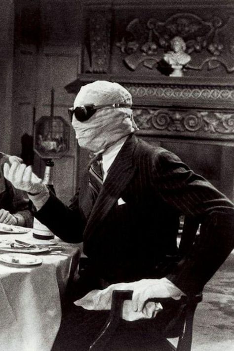 The Invisible Man 1933, Claude Rains, The Invisible Man, Screen Test, Invisible Man, The Invisible, A Man, Mask, Screen