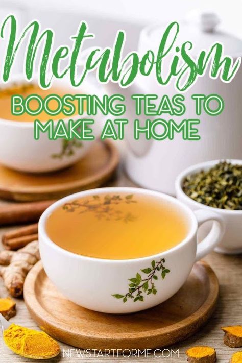 Boost Metabolism Drink, Healthy Nutrition Plan, Intermittent Fasting Diet, Metabolism Boosting Foods, Healthy Teas, Fat Burning Foods, Healthy Ingredient, Boost Metabolism, Healthy Nutrition