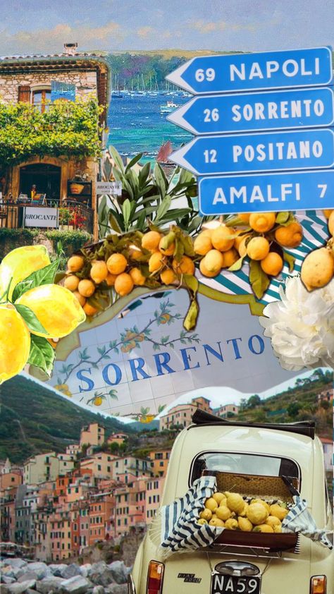 #amalficoast #sorrento #naples #positano #italy #travel #vibes #traveling Sorrento Italy Aesthetic, Vintage Italian Aesthetic, Sorrento Italia, Italian Aesthetic, Italy Honeymoon, Travel Vibes, Scrapbook Printing, Sorrento Italy, Positano Italy