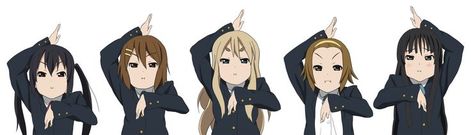 K On Header, Azusa Yui, K-on Icons, Azusa Nakano, Twitter Header Pictures, Kyoto Animation, K On, Cute Headers, Header Pictures