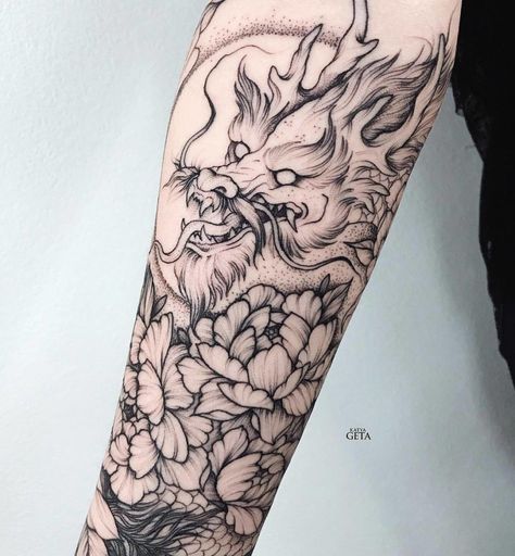 Japanese Tattoo Art Dragon, Japanese Forearm Tattoo, Art Dragon, Dragon Tattoos, Inner Forearm, Japanese Tattoo Art, Forearm Tattoo, Dragon Tattoo, Japanese Tattoo