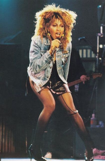 Boom. : Daily Boom 80's Throwback: Tina Turner- 'What's Lo... Black Dress Jean Jacket, Dress Jean Jacket, Look 80s, Ike And Tina Turner, First Ladies, The Wedding Singer, Tupac Shakur, Boy George, Tina Turner