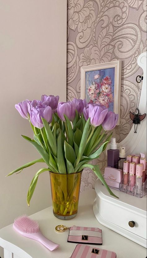 Purple Tulips, Public Transportation, Purple Flowers, Tulips, Transportation, Purple, Flowers, On Instagram, Instagram