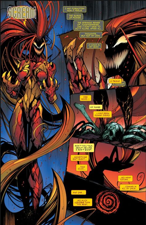 Symbiote Scream, Scream Venom, Scream Symbiote, Symbiote Art, Venom Girl, Absolute Carnage, Spiderman Characters, Carnage Marvel, Symbiotes Marvel