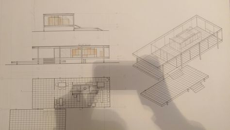 Farnsworth house #plan Farnsworth House Sketch, Farnsworth House Plan, House Plan Layout, Farnsworth House, Plan Layout, House Sketch, Layout Architecture, House Design Kitchen, House Drawing