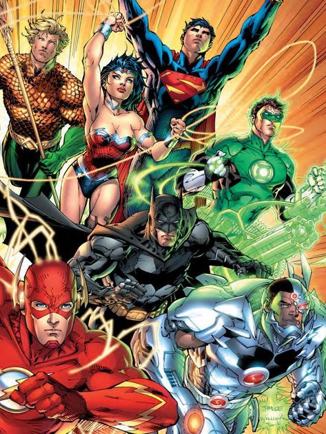 Justice League Art, Art Dc Comics, Superman Pictures, Jim Lee Art, Dc Comics Wallpaper, Dc Justice League, Dc Comics Heroes, Univers Dc, Justice League Of America