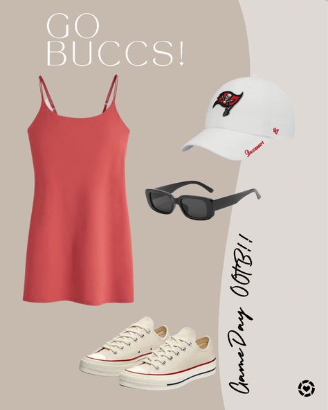 Game day ready! #buccaneers #nfl #football #tailgating #tampa #converse #abercrombie Tampa Bay Buccaneers Game Day Outfits, Traveler Mini Dress, Weekend Fashion, Game Day Outfit, Day Outfits, Fall Inspo, Fit Ideas, Tampa Bay Buccaneers, Weekend Style