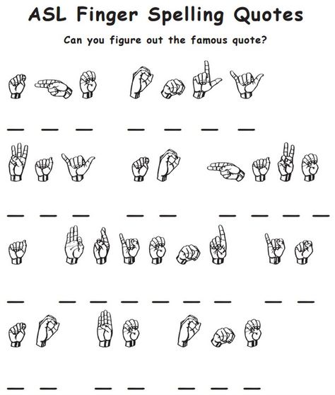 Sign Language Sentences, Spelling Quotes, Finger Quotes, Sign Language Colors, Asl Letters, Learning Asl, Sign Language Art, Asl Sign Language Words, Sign Language Chart