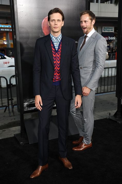 Alexander Skarsgard and Bill Skarsgard at It Premiere LA | POPSUGAR Celebrity It Premiere, Skarsgard Brothers, Bill Skarsgard Pennywise, Skarsgard Family, Alexander Johan Hjalmar Skarsgård, Bill Istvan Günther Skarsgård, Eric Northman, Alexander Skarsgård, Bill Skarsgard