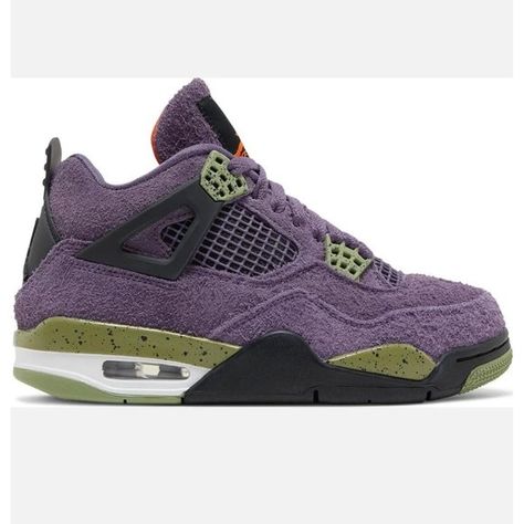 Air Jordan 4 Retro Canyon Purple Safety Orange AQ9129-500 Size Women 8 - Men 6.5 Purple Treats, Jordan 4 Retro Canyon Purple, Sneaker Storage, Nike Air Jordan 4 Retro, Nike Air Jordan 4, Tinker Hatfield, Sneakers Vans, Sneaker Lovers, Jumpman Logo