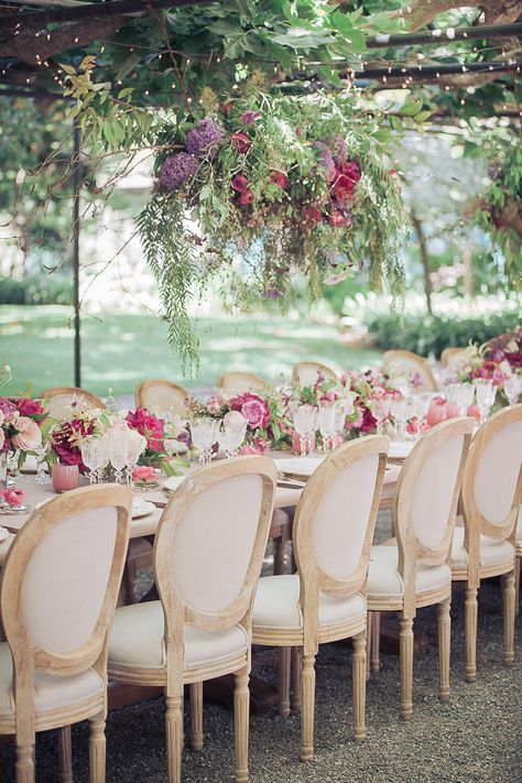 Event Chairs, Beaulieu Garden, Wedding Locations California, Garden Event, Luxury Weddings Reception, Event Floral Design, Pink Garden, Brace Yourself, Colorful Wedding