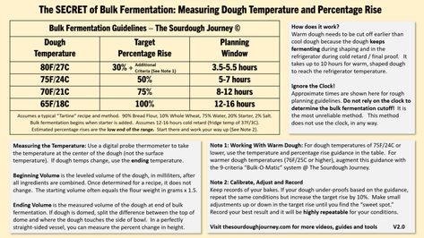 Bakery Website, Temperature Chart, Refrigerator Temperature, Country Bread, Types Of Flour, Sourdough Baking, Most Popular Recipes, Food Test, Sourdough Recipes