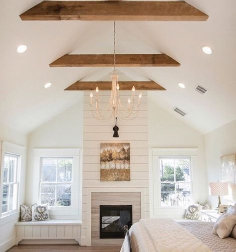 L&B Limited Co. (@lblimitedcompany) • Instagram photos and videos Ceiling Beams Living Room, Vaulted Ceiling Beams, Cathedral Ceiling Living Room, Exposed Beams Ceiling, Beams Living Room, Vaulted Ceiling Living Room, Timber Frame Barn, Room Decor Cozy, Faux Beams