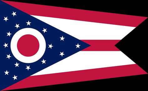 Ohio Flag, State Flags, Ohio, Flag