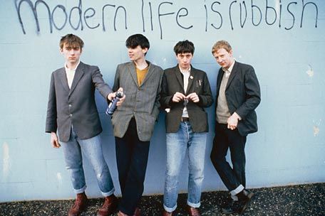 Blur, Modern Life is Rubbish. Britpop Fashion, 90s Britpop, Modern Life Is Rubbish, Damon Blur, Blur Damon Albarn, Damon Albarn Blur, Blur Band, Cool Britannia, Brett Anderson