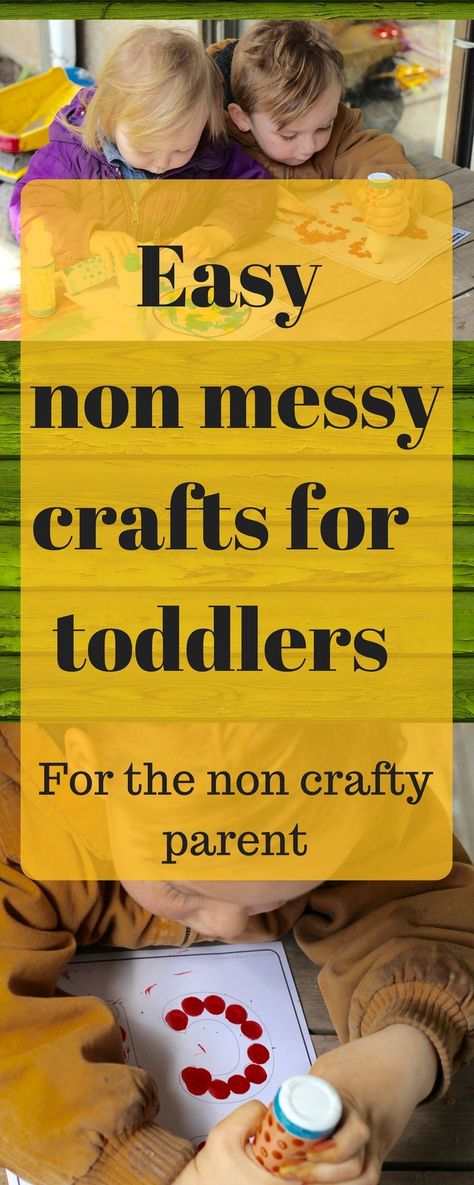 Easy Crafts For Toddlers, Crafts For The Home, Easy Toddler Crafts, Crafts For Toddlers, Messy Crafts, Easy Toddler Activities, Crafty Mom, Toddler Arts And Crafts, Easy Toddler