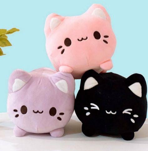 Cute Squishies, Pusheen Cat, Silly Cats Pictures, Kawaii Plush, Kawaii Plushies, Cat Plush, Cute Stuffed Animals, Cute Room Decor, Pink Cat