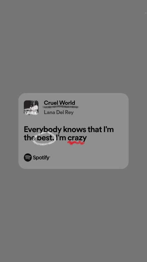 Song lyrics Spotify Lana Del Rey ultraviolence cruel world lyric Cruel World Lana Del Rey, Lana Lyrics, Lana Del Rey Quotes, Lana Del Rey Ultraviolence, Cruel World, Lyrics Spotify, Lyrics Wallpaper, Spotify Lyrics, Lana Del Ray