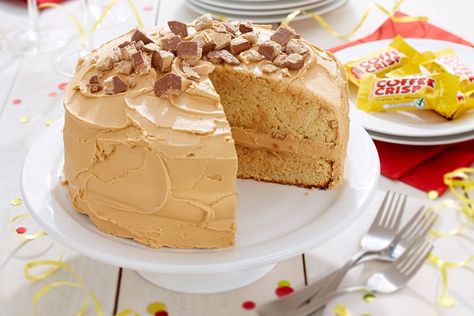 Coffee Crisp Recipe, Coffee Crisp, Coffee Infographic, Birthday Cake Recipe, Classic Cake, Crisp Recipe, Cold Brew Coffee, Coffee Cake, Cake Recipe