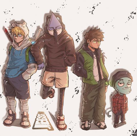 Gang Art, Gorillaz Noodle, Cartoon Network Fanart, Manga Edit, Adventure Time Cartoon, Ben 10 Comics, Cartoon As Anime, Swag Cartoon, Adventure Time Art