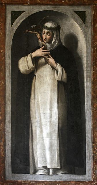 St Catherine of Siena | by Lawrence OP Catherine Of Siena, St Catherine Of Siena, Maria Goretti, Saint Dominic, Saint Catherine, Godly Play, Istoria Artei, Catholic Images, Bride Of Christ