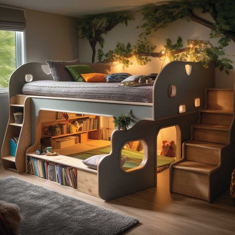 4+ Innovative Childrens Small Bedroom Ideas for Urban Homes • 333+ Images • [ArtFacade] Uk Kids Bedroom, Twins Bedroom Ideas For Boys, Kids Bedroom Small Space, Toddler Boy Bedroom Design, Small Toddler Bedroom, Children's Bedroom Ideas, Urban Homes, Small Kids Room, Childrens Bedroom Furniture