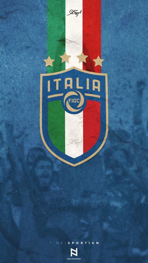 Football Italy, Italia Soccer, Italy National Football Team, Argentina Football Team, Vintage Italian Posters, Juventus Wallpapers, Italy Soccer, Italian Football, Popular Wallpapers