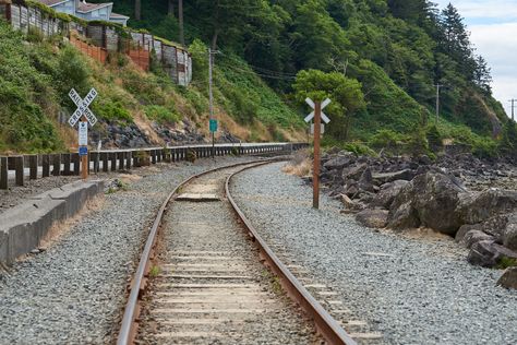 Garibaldi, Oregon | Dianne Coates | Flickr Garibaldi Oregon, Life Is Strange, Railroad Tracks, Places To Travel, Oregon, Photography, Travel, Quick Saves