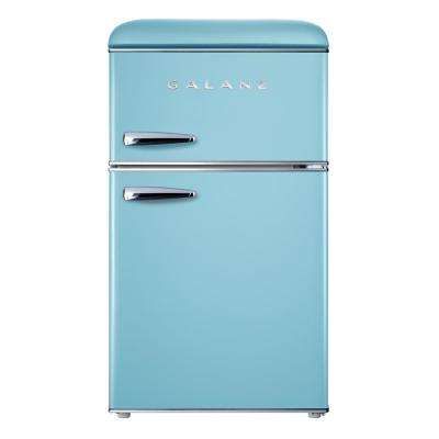 Galanz - Mini Fridges - Appliances - The Home Depot Retro Mini Fridge, Clear Fruit, Color Refrigerator, Retro Refrigerator, Mini Fridge With Freezer, Compact Fridge, Retro Fridge, Modern Appliances, Mini Fridges