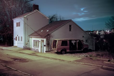 Untitled | by patrickjoust Poor House, Clay Pigeons, Shotgun House, Space Cadet, Small Town America, American Gothic, Night Landscape, Kodak Portra, Street Photo