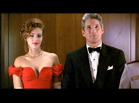 ta da. Pretty Woman Opera, Pretty Woman Red Dress, Pretty Woman Film, Romance Scenes, Woman Red Dress, Hollywood Romance, Pretty Woman Movie, Kelly Lebrock, Movie Aesthetic