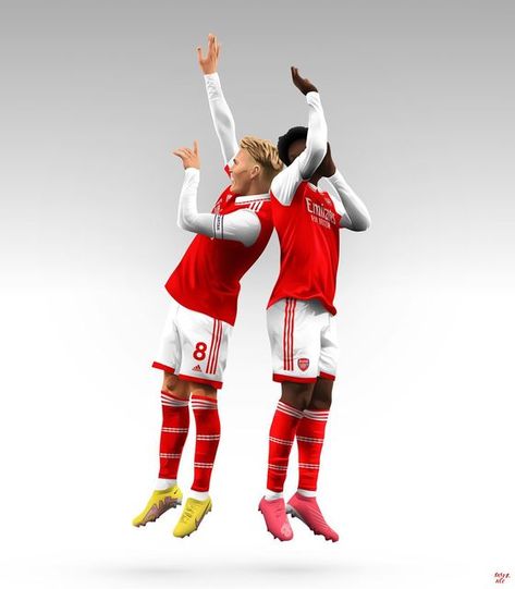 Saka And Odegaard Celebration, Odegaard Celebration, Saka And Odegaard, Arsenal Fc Wallpapers, Martin Odegaard, Bukayo Saka, Martin Ødegaard, Arsenal Fc, Arsenal