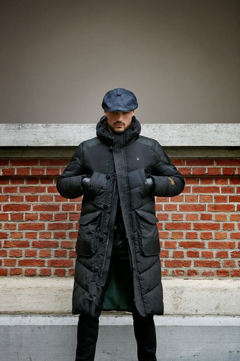 Prepare for all weather. New Winter Jackets are here. #HardcoreDenim #GStarRAW Winter Coat Men, Winter Jackets For Men, Black Hooded Jacket, Fishtail Parka, Mens Fashion Rugged, Mens Parka, Coat Men, Mens Winter Coat, Winter Outfits Men